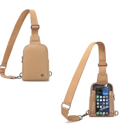 Touchscreen Sling Bag Travel Crossbody Cell Phone Purse Anti Theft >:( - Picture 1 of 8